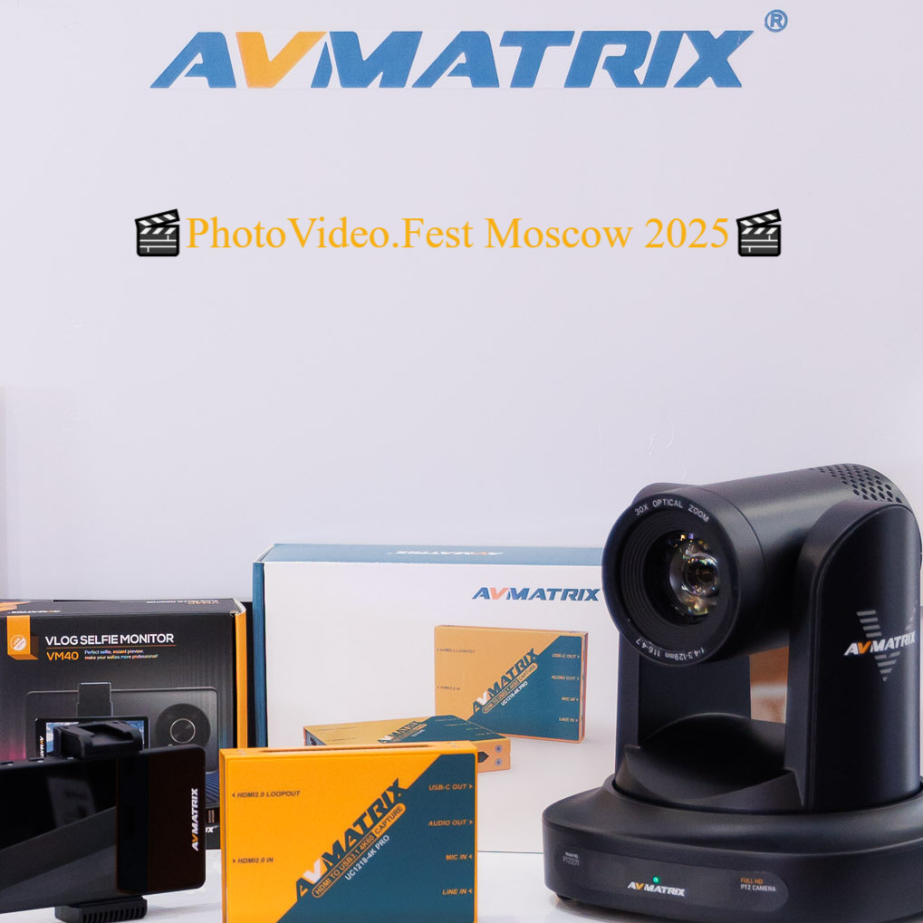 AVMATRIX успешно выступил на PhotoVideo.Fest Moscow 2025!